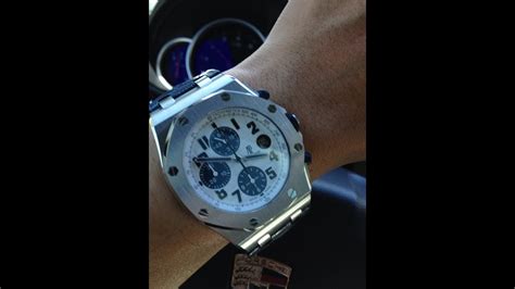 audemars piguet blue strap replica|audemars piguet hornback strap.